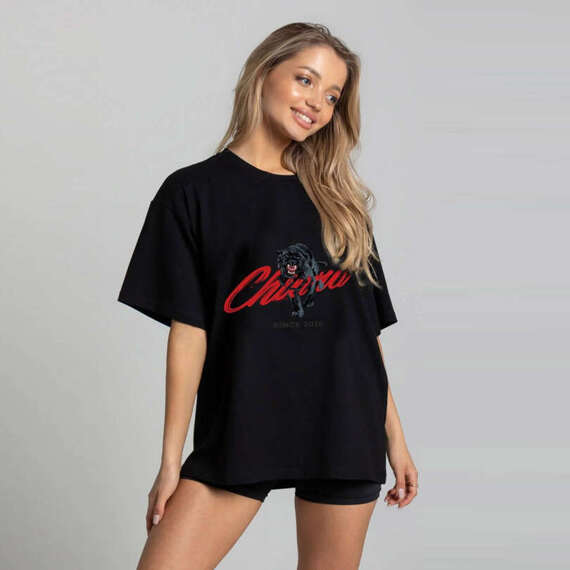 Chiara Wear - T-shirt oversize PUMA - black