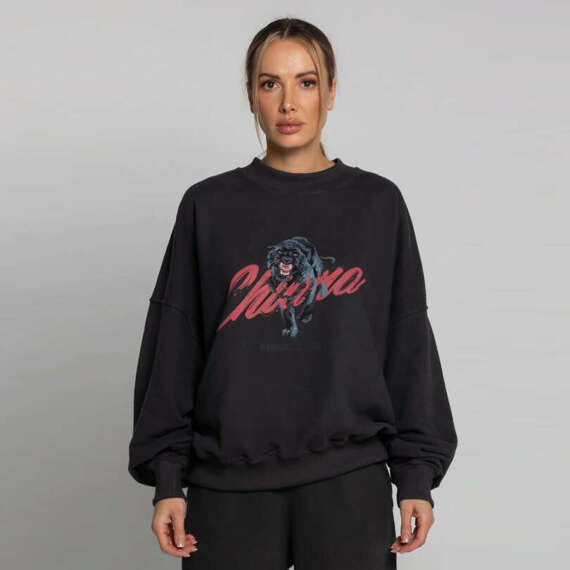 Chiara Wear - Women's Oversize Sweatshirt PUMA - graphite