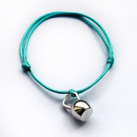 Fit Kolekcja - KETTLEBELL String Bracelet - Turquoise