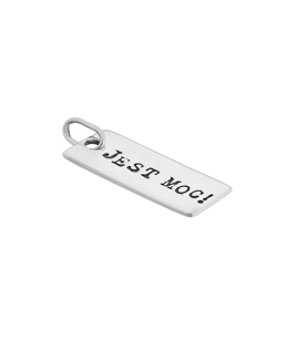 Fit Kolekcja - Zawieszka na łańcuszek srebrna blaszka JEST MOC!