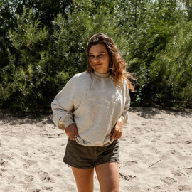 Chiara Wear - Women's Oversize Sweatshirt CALIFORNIA - hemp
