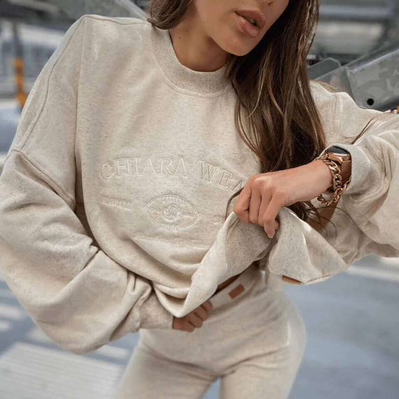 Chiara Wear - Women's Oversize Sweatshirt CALIFORNIA - hemp