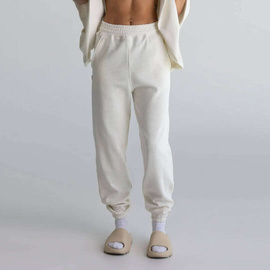 Chiara Wear - Spodnie dresowe WAFFLE - ecru