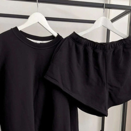 Chiara Wear - Szorty dresowe - czarne