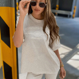 Chiara Wear - Women's Oversize T-shirt HEMP CALIFORNIA