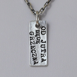 Fit Kolekcja - Oxidised Sterling Silver I'LL BE A GOOD GIRL TOMORROW Charm