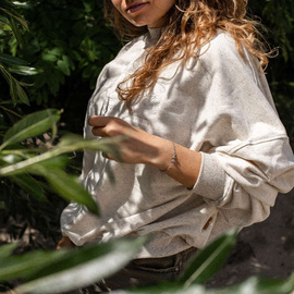 Chiara Wear - Bluza damska oversize KONOPIA CALIFORNIA