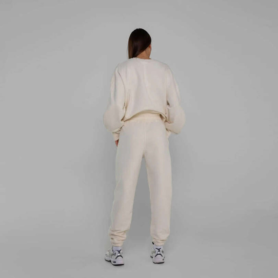 Chiara Wear - Women's Oversize Sweatshirt RETRO TIGER - ecru