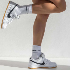 Chiara Wear - Socks with CHIARA WEAR  logo - white