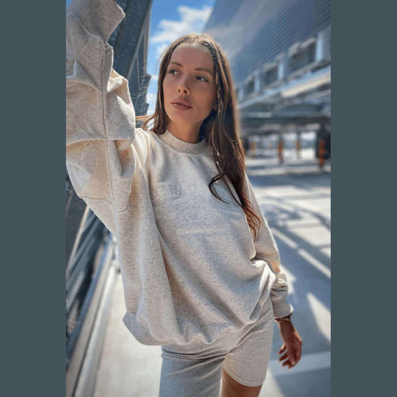 Chiara Wear - Women's Oversize Sweatshirt CALIFORNIA - hemp