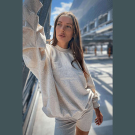 Chiara Wear - Women's Oversize Sweatshirt CALIFORNIA - hemp