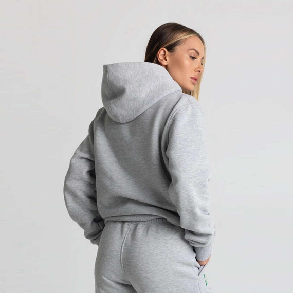 Chiara Wear - HOODIE CHIARA GREEN & gray - peach skin