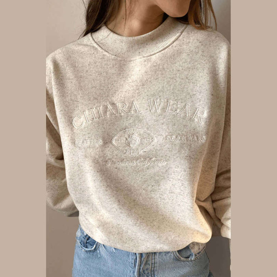 Chiara Wear - Women's Oversize Sweatshirt CALIFORNIA - hemp