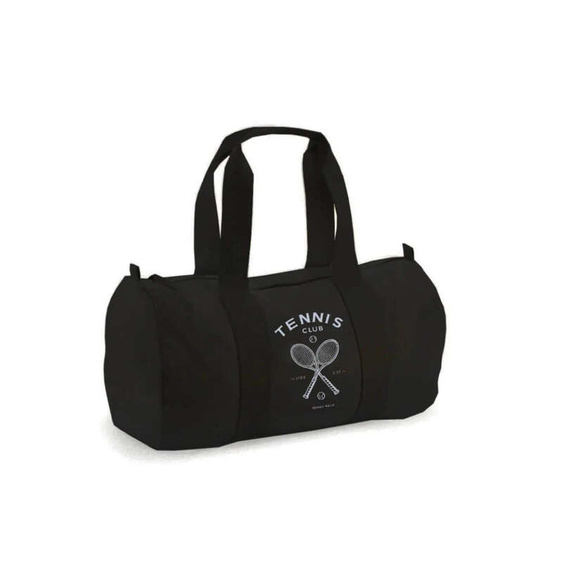 Chiara Wear - Torba sportowa na zamek TENNIS - czarna