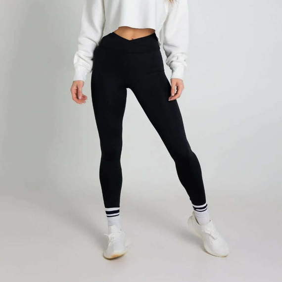 Chiara Wear - Legginsy X push-up - czarne