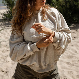 Chiara Wear - Bluza damska oversize KONOPIA CALIFORNIA