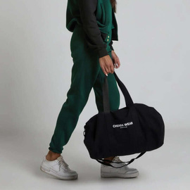 Chiara Wear - SPORTS CLUB zipped sports bag - black